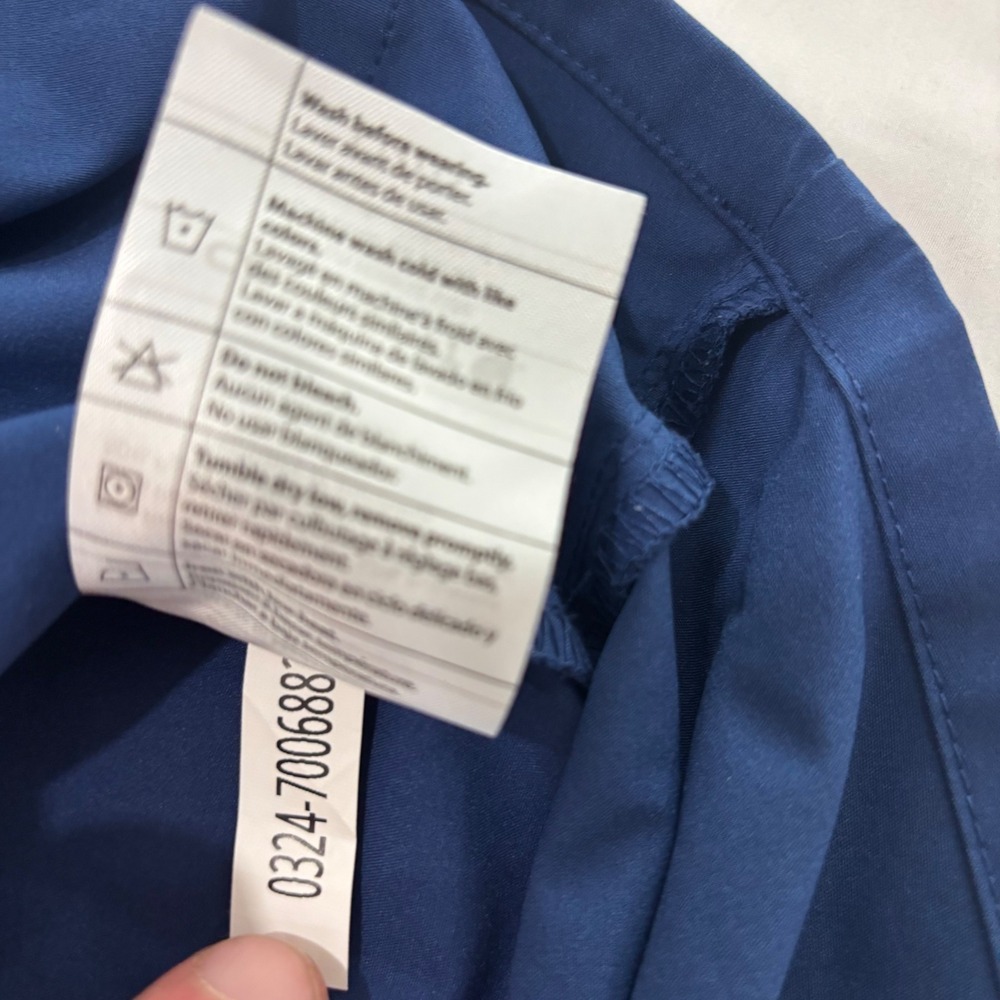 Carhartt Liberty V-Neck Scrub Top Navy Blue HCA Florida Healthcare Women S - Picture 13 of 13
